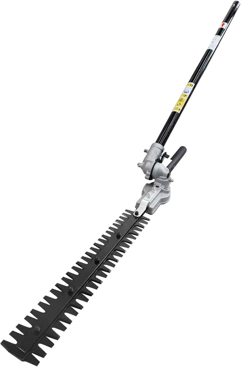Kerlista Replacementparts Long Pole Hedge Trimmer Straight Shaft Attachment Compatible with Attachment Capable String Trimmers Polesaws and Powerheads (Black) - Image 1
